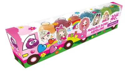 Obrázok produktu pre Chlapu Chlap Musujące Bomby Do Kąpieli Party Truck 1Op.-7Szt