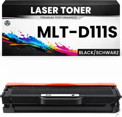 Produktbild von Toner 111S für Samsung Schwarz MLT-D111S wie Original Premium alternative für Samsung Xpress SL-M2020 SL-M2022 SL-M2026W SL-M2070 SL-M2070FW