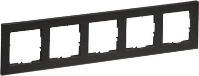 Immagine prodotto di Legrand SEANO+5-fach Rahmen in765485der Farbausführung Anthrazit (765485)
