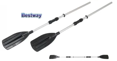 Produktbild von Bestway Paddel-Set Doppelpaddel Einzelpaddel Stechpaddel Kajak Kanu Ruder Alu