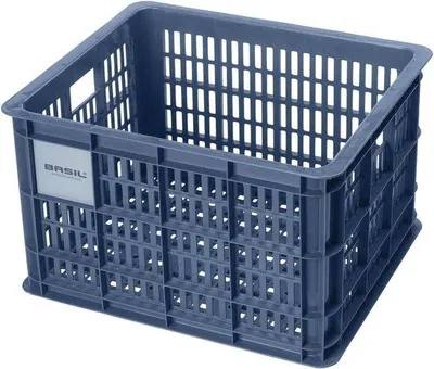 Produktbild von Famanu Fahrradkorb M - 29,5 Liter, 35 x 45 x 25 cm - Blau