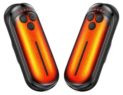 Obrázok produktu pre Trizand 28182 Elektrický ohrievač rúk, 5 teplotných stupňov, dobíjateľný cez USB-C, 2 ks
