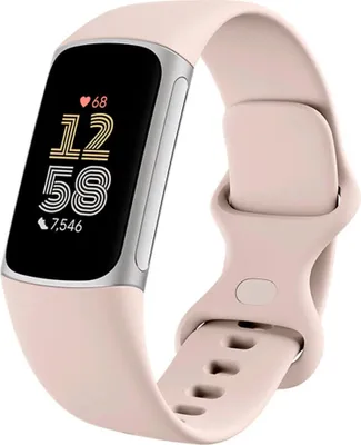 Obrázek produktu pro Fitbit Charge 6, Náramek pro sledování aktivity, AMOLED, GPS, NFC, Voděodolný, Béžová