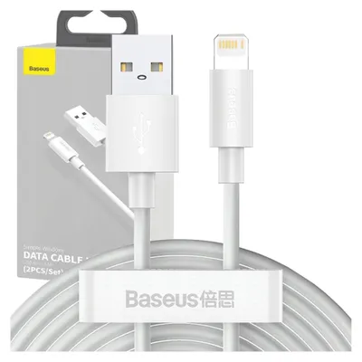Immagine prodotto di Baseus TZCALZJ-02 cavo per telefono cellulare Bianco 1,5 m USB A Lightning
