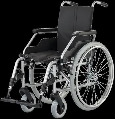 Produktbild von Rollstuhl FORMAT 3.940, mit Trommelbremse silverline>>>>SB 43 cm