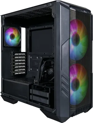 Zdjęcie produktu dla Cooler Master HAF 500 Szkło hartowane USB 3.0 Czarny