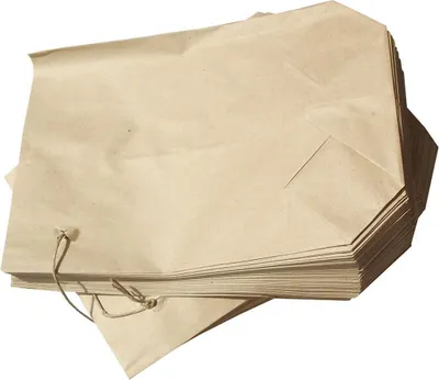 Produktbild von 100 Bodenbeutel braun Natron 20 x 29 cm für 1500 g Kreuzbodenbeutel