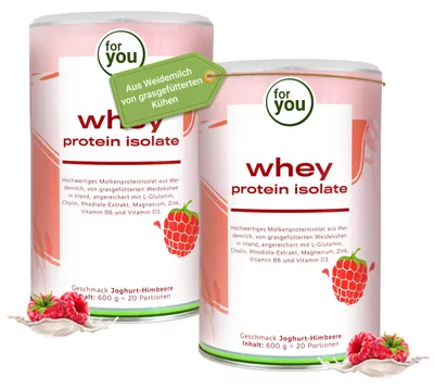 Obrázek produktu pro pro vás syrovátkový proteinový izolát - Joghurt-Himbeere Doppelpack