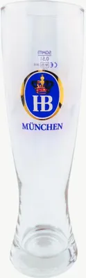 Produktbild von Hofbräu München Weizenbierglas 0,5L