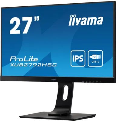 Produktbild von iiyama ProLite XUB2792HSC-B1, 68,6 cm (27"), 1920 x 1080 Pixel, Full HD, LED, 4 ms, Schwarz