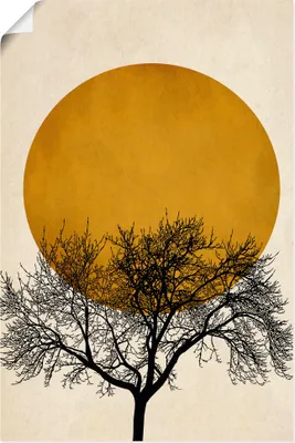 Produktbild von ARTland Poster Wintermorgen Größe: 40x60 cm