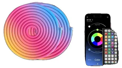 Produktbild von LED-Streifenlichter, Musik-Synchronisation, Duale Steuerung, RGB-30M