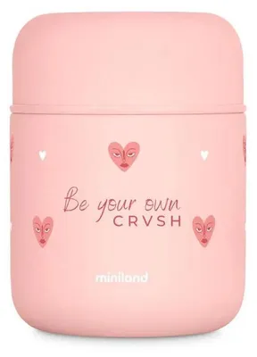 Immagine prodotto di Miniland Mini thermos per alimenti CRVSH di Verónica Díaz – 280 ml (Edizione speciale)