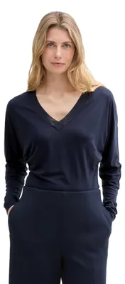 Produktbild von Tom Tailor Damen Longsleeve T-Shirt