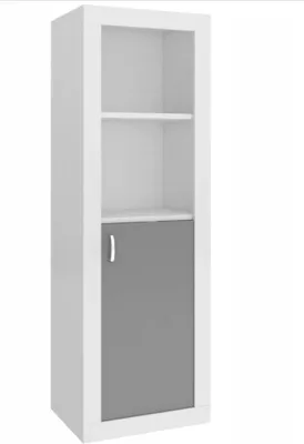 Obrázek produktu pro Dětské police regál dětský pokoj šířka 45 cm Filip šedý