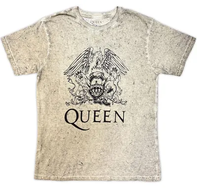 Obrázek produktu pro Queen Crest (Wash Collection) Dip-Dye on White M Tričko