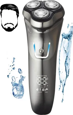Obrázek produktu pro Camry Premium CR 2925, Rotační holicí strojek, Šedá, LCD, Nabíjecí, Napájení/baterie, 1,5 h