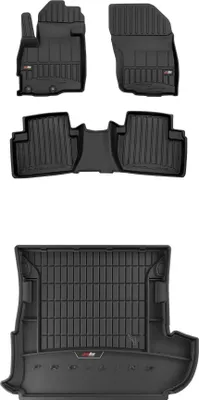 Produktbild von FROGUM 3D Gummimatten und Kofferraummatte für Mitsubishi Outlander II