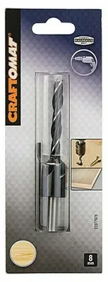 Produktbild von CRAFTOMAT Holzbohrer mit Senker 8 mm Werkzeugstahl