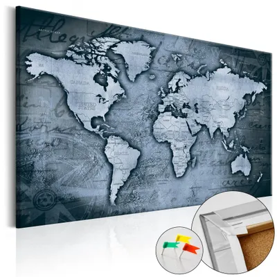 Obrázok produktu pre Netkaný korkový obraz - Sapphire World 60x40 cm Karty k-A-0064-p-d