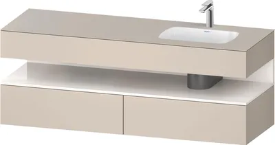 Produktbild von DURAVIT QA4796022830000 QTG EWT KWTU 1600 Wß Hgl. Be