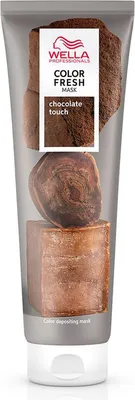 Produktbild von Wella Professional Color Fresh Mask, temporäre Farbauffrischungsbehandlung, semipermanente Haartönung, Haarglanzbehandlung für kupferfarbenes Haar, Chocolate Touch