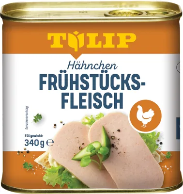 Produktbild von Tulip Hähnchen Frühstücksfleisch 340g