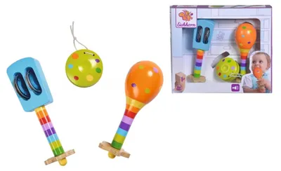 Produktbild von Eichhorn Music Set with Maracas, Musikalisches Spielzeug, 1 Jahr(e), Mehrfarbig