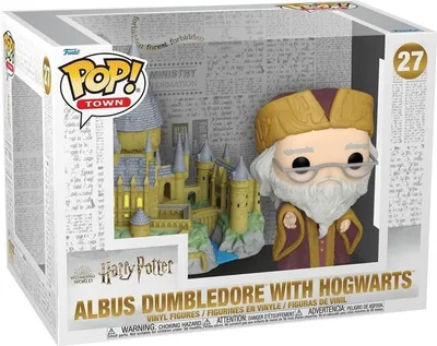 Produktbild von Harry Potter - Albus Dumbledore With Hogwarts 27 - Funko Pop! - Vinyl Figur