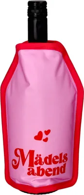 Produktbild von Gift Company Kühlmanschette Froid, Mädelabend, Flaschenkühler, Weinkühler, Rosa / Pink, 1218601012