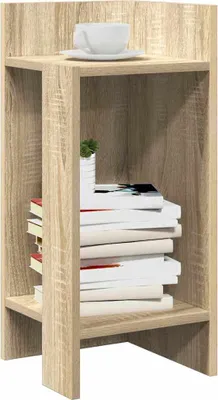 Produktbild von Beistelltische 2 Stk. mit Ablage Sonoma-Eiche 25,5x27x60 cm - Beistelltische 858547