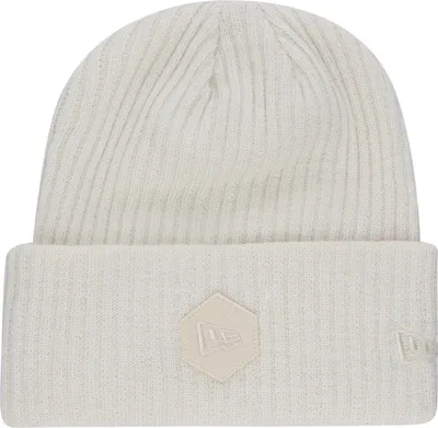 Produktbild von New Era Uni Wintermütze Beanie - RIBBED WIDE CUFF ivory