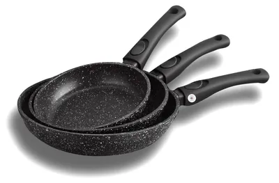 Immagine prodotto di Set di pentole Cflagrant, aspetto in pietra, , 3 pezzi, diametro: 20/24/28 cm