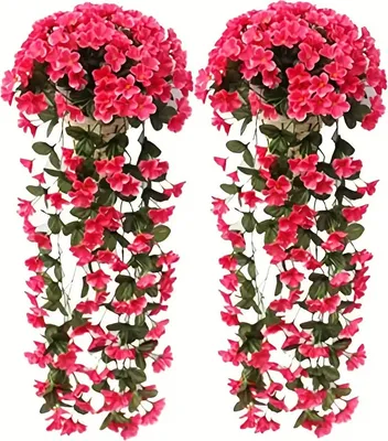 Obrázek produktu pro Umělé květiny, Umělá orchidej, Umělé květiny jako živé (4×72×77 cm) - HANGROSE (1ks, červená)