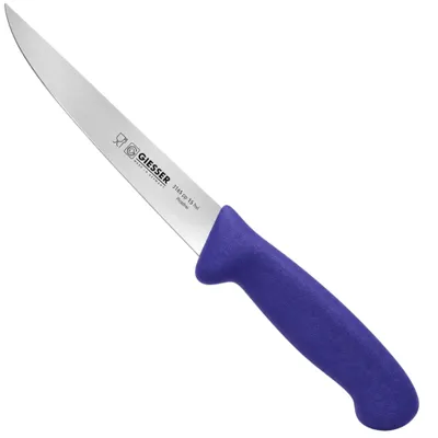 Produktbild von Giesser Messer Ausbeinmesser Schlachtmesser gerade Klinge stark - 16 cm, HALAL Violett