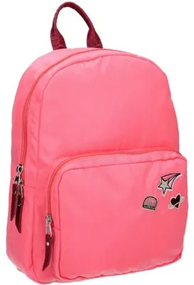 Productafbeelding van Een effen roze rugzak, model Milky Kiss, voor meisjes