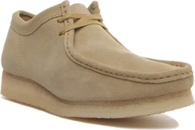 Produktbild von Clarks Schnürschuhe Wallabee, Rauleder, Beige, Herren