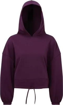 Produktbild von TriDri Damen Oversize-Kapuzenpullover in Crop-Länge RW6548 (2XS) (Maulbeere)