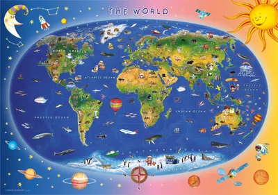 Zdjęcie produktu dla Dino Puzzle mapa dla dzieci 300 elementów XL