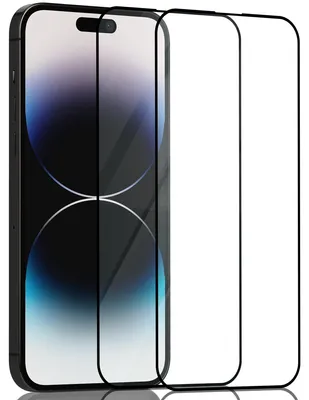 Obrázek produktu pro 2-balení iPhone 14 Pro Ochranné sklo na displej - Tvrzené sklo 9H - Super kvalita 3D