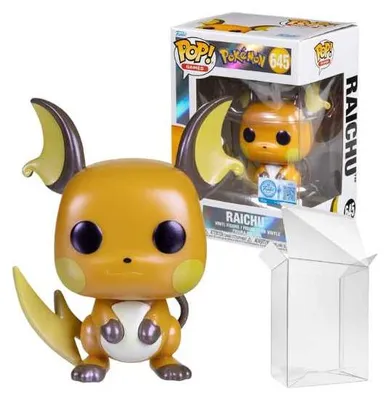 Obrázok produktu pre Funko Pop! Hry: Pokémon – Raichu #645 Perleťová exkluzívna edícia PokémonCenter