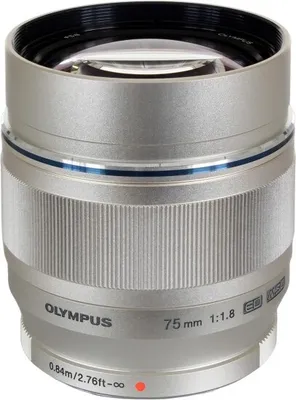Produktbild von Olympus Objektiv 75mm f1,8 ED M.Zuiko silber