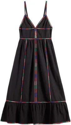 Produktbild von Scotch & Soda Multicolor Embroidery ärmelloses Midikleid Mehrfarbig 36 / Regular Frau Mehrfarbig 36