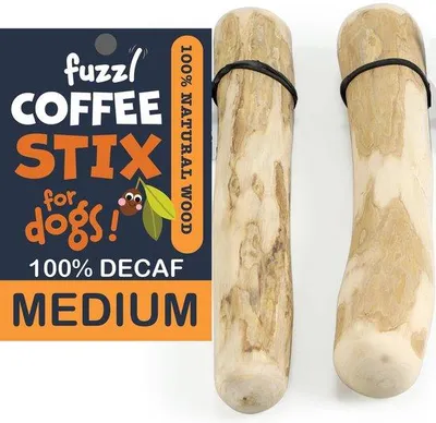 Image de Bâtonnets à mâcher au bois et au café pour chiens de taille moyenne