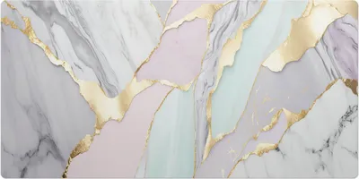 Produktbild von Marmorpastelle– Schreibtischunterlage – Schreibtisch Tischunterlage – 90x45 cm – Unterlage Groß Schreibtischmatte