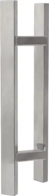 Produktbild von KOTARBAU® Außentürbeschlag Doppelseitiger Haustürgriff aus Edelstahl INOX  45 Grad  300x500mm