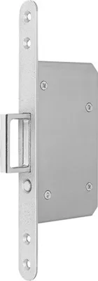 Immagine prodotto di Serratura da infilare per porte scorrevoli BKS (acciaio arrotondato argento / 20/55 mm) - 03930017