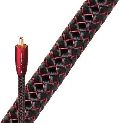 Produktbild von AudioQuest 0.75m Coax Cinnamon, 0,75 m, Schwarz