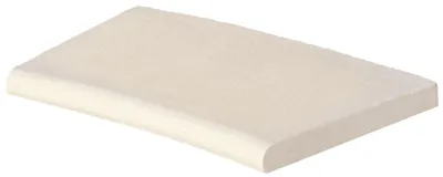 Produktbild von Poolumrandung Beckenrandstein Aquitaine Element mit Innenrundung für Radius 200 cm betonweiß 50 cm x 31 cm x 3,2 cm