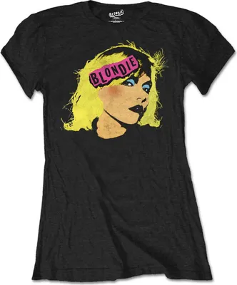 Produktbild von Blondie Punk Logo Black S Damen T-Shirt